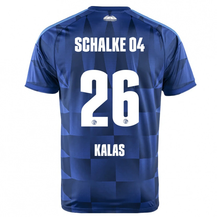 Danxen Kinder Tomas Kalas #26 Dunkelblau Gelb Weiß Heimtrikot Trikot 2026/27 T-Shirt