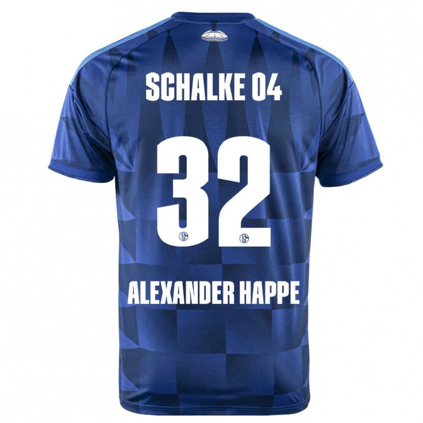 Danxen Kinder Luca Alexander Happe #32 Dunkelblau Gelb Weiß Heimtrikot Trikot 2026/27 T-Shirt