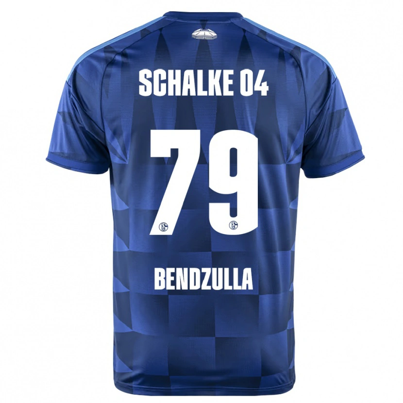 Danxen Kinder Leonie Bendzulla #79 Dunkelblau Gelb Weiß Heimtrikot Trikot 2026/27 T-Shirt