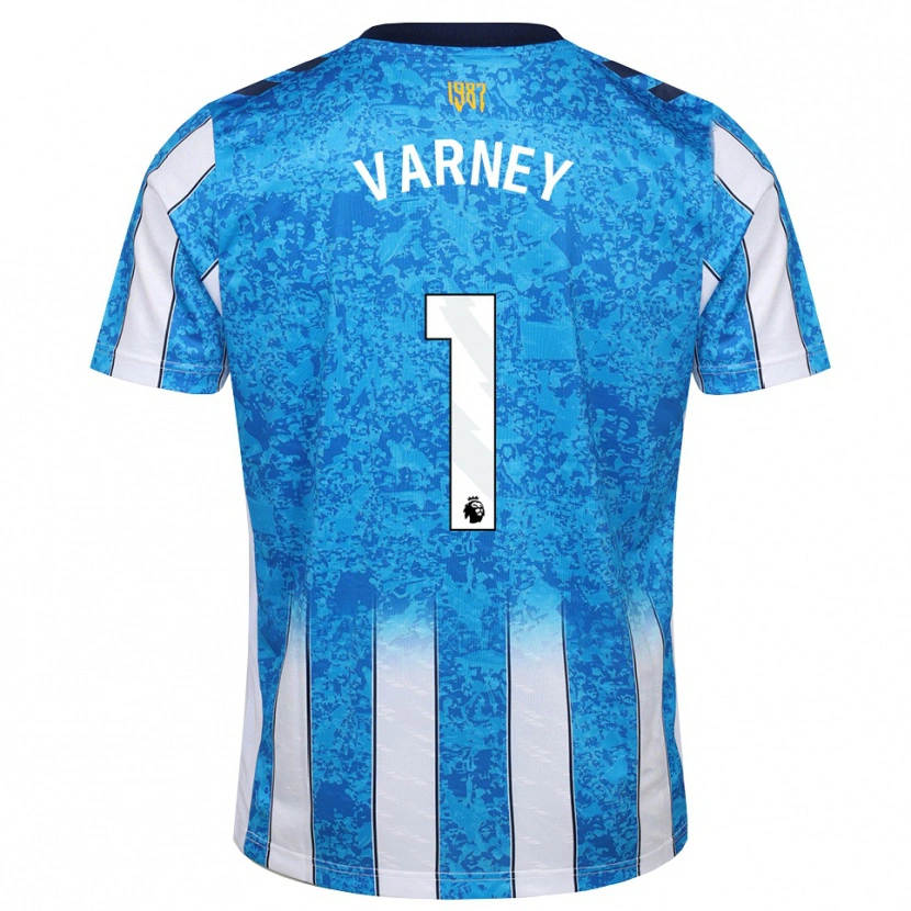 Danxen Kinder Oscar Varney #1 Weiß Blau Orange Heimtrikot Trikot 2026/27 T-Shirt