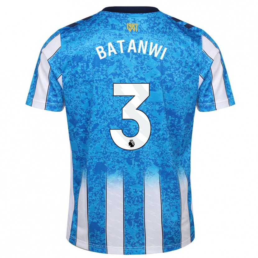Danxen Kinder Tristen Batanwi #3 Weiß Blau Orange Heimtrikot Trikot 2026/27 T-Shirt