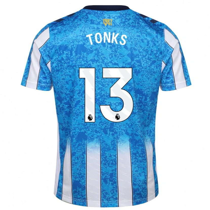 Danxen Kinder Harrison Tonks #13 Weiß Blau Orange Heimtrikot Trikot 2026/27 T-Shirt