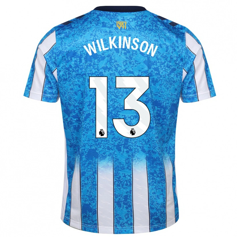Danxen Kinder Mitchell Wilkinson #13 Weiß Blau Orange Heimtrikot Trikot 2026/27 T-Shirt