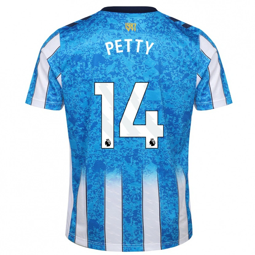 Danxen Kinder Billy Petty #14 Weiß Blau Orange Heimtrikot Trikot 2026/27 T-Shirt
