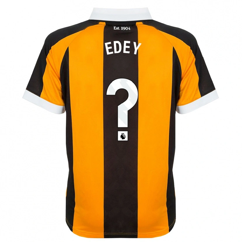 Danxen Kinder Alex Edey #0 Orange Schwarz Weiß Heimtrikot Trikot 2026/27 T-Shirt