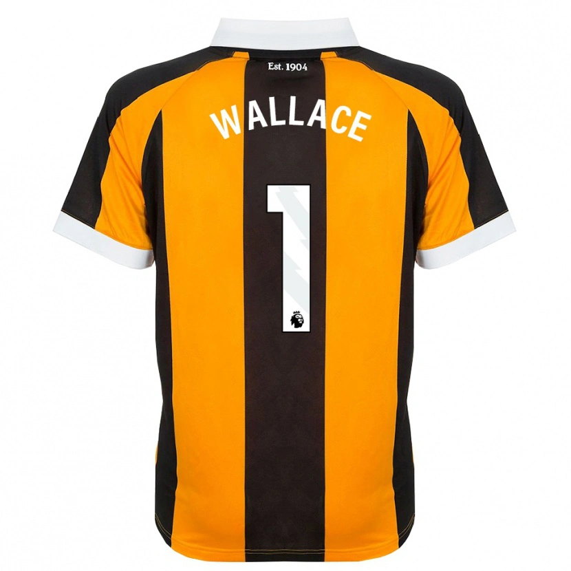 Danxen Kinder Abbi Wallace #1 Orange Schwarz Weiß Heimtrikot Trikot 2026/27 T-Shirt
