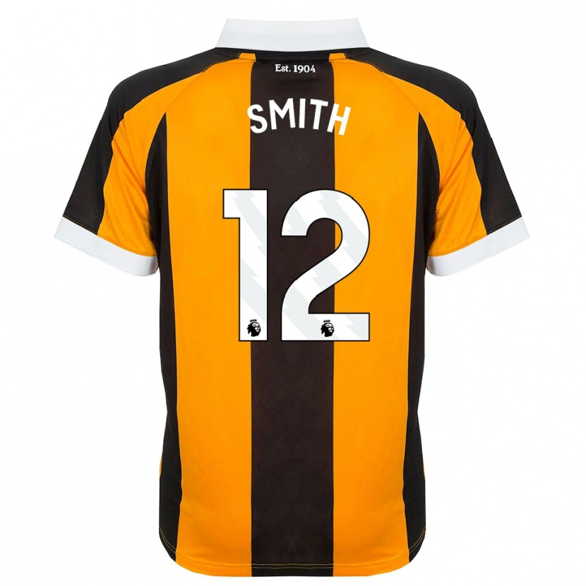 Danxen Kinder Emily Smith #12 Orange Schwarz Weiß Heimtrikot Trikot 2026/27 T-Shirt