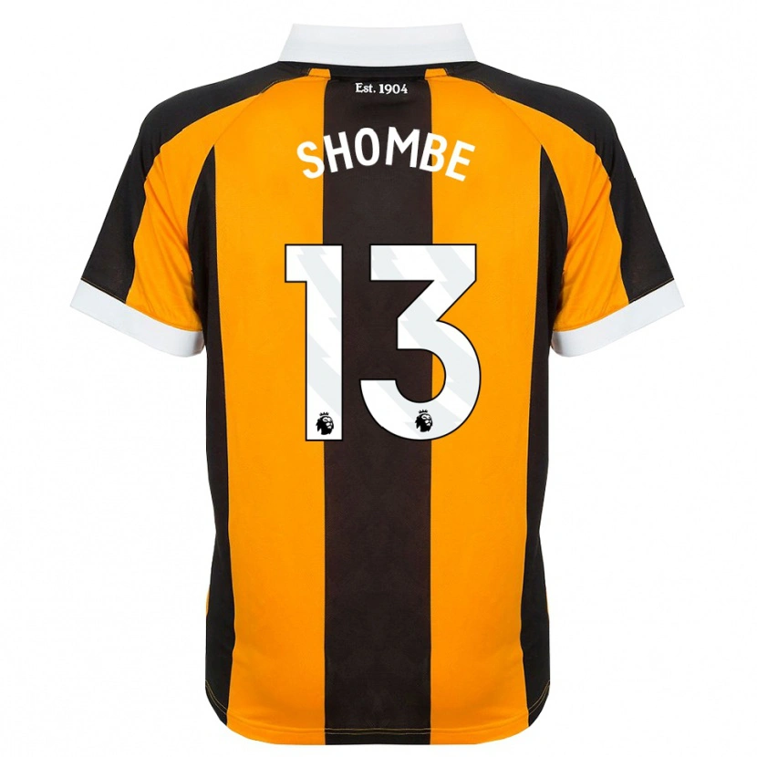Danxen Kinder Khiani Shombe #13 Orange Schwarz Weiß Heimtrikot Trikot 2026/27 T-Shirt