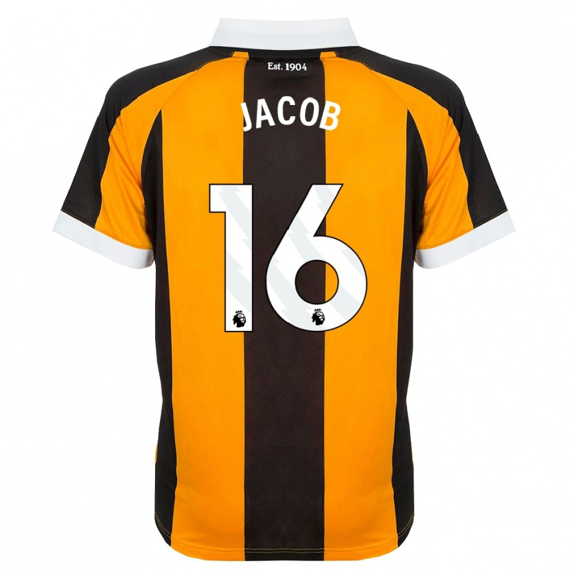 Danxen Kinder Matty Jacob #16 Orange Schwarz Weiß Heimtrikot Trikot 2026/27 T-Shirt