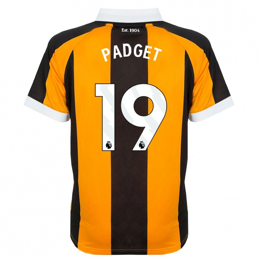 Danxen Kinder Bethany Padget #19 Orange Schwarz Weiß Heimtrikot Trikot 2026/27 T-Shirt