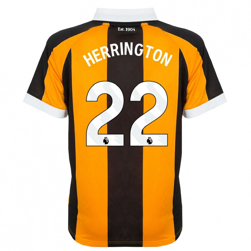 Danxen Kinder Lucas Herrington #22 Orange Schwarz Weiß Heimtrikot Trikot 2026/27 T-Shirt