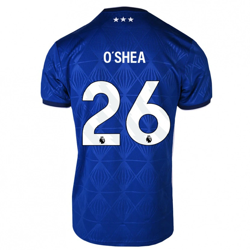 Danxen Kinder Dara O'shea #26 Mittelblau Weiß Rot Heimtrikot Trikot 2026/27 T-Shirt