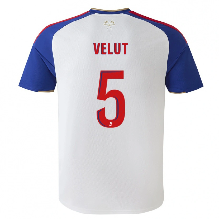 Danxen Kinder Nolan Velut #5 Königsblau Rot Weiß Heimtrikot Trikot 2026/27 T-Shirt