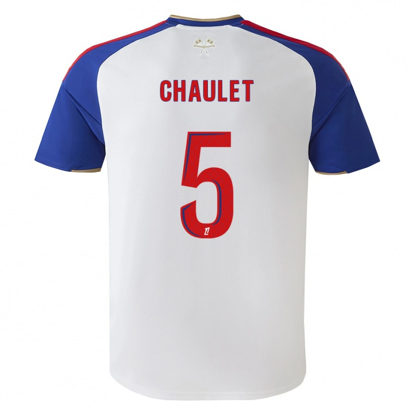 Danxen Kinder Sawann Chaulet #5 Königsblau Rot Weiß Heimtrikot Trikot 2026/27 T-Shirt