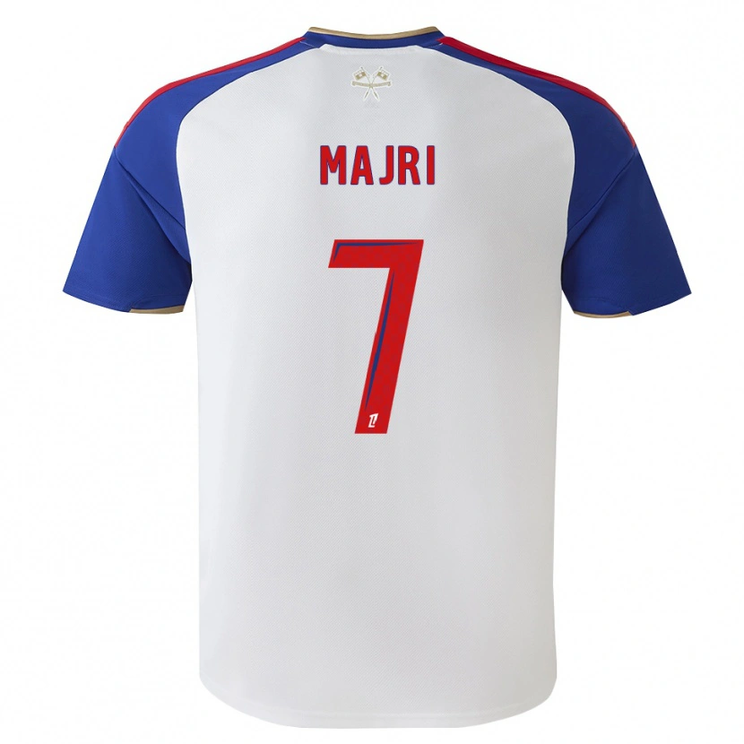 Danxen Kinder Amel Majri #7 Königsblau Rot Weiß Heimtrikot Trikot 2026/27 T-Shirt