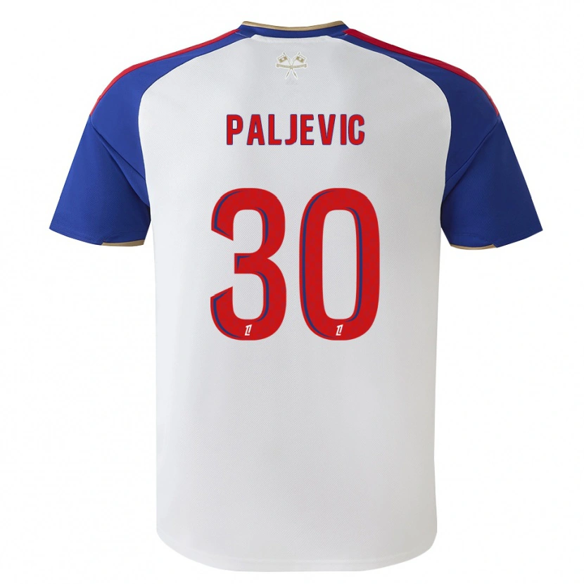 Danxen Kinder Alyssia Paljevic #30 Königsblau Rot Weiß Heimtrikot Trikot 2026/27 T-Shirt