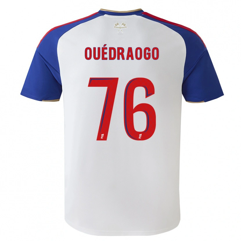 Danxen Kinder Mohamed Ouédraogo #76 Königsblau Rot Weiß Heimtrikot Trikot 2026/27 T-Shirt