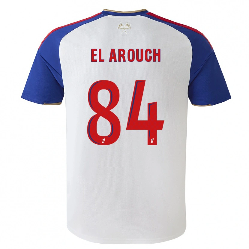 Danxen Kinder Mohamed El Arouch #84 Königsblau Rot Weiß Heimtrikot Trikot 2026/27 T-Shirt