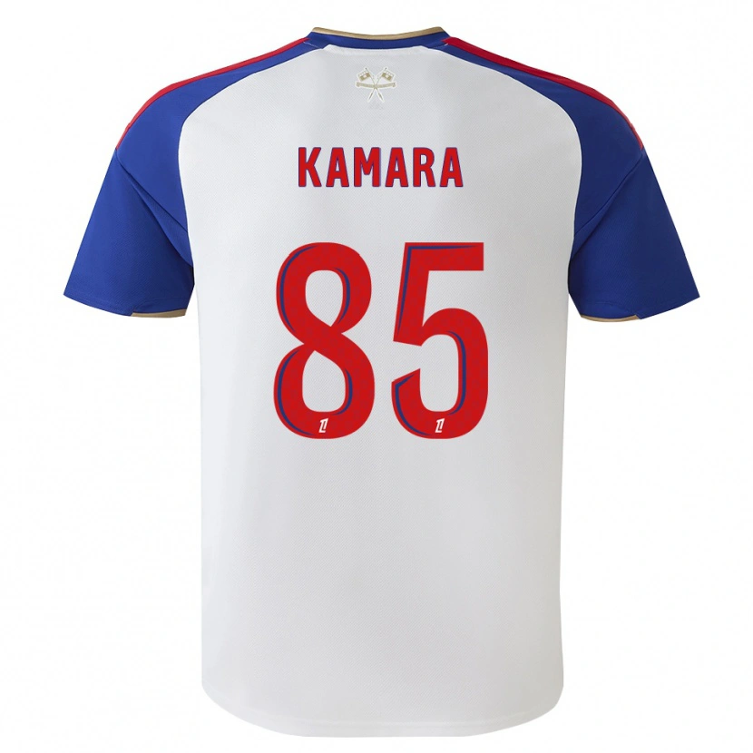 Danxen Kinder Noham Kamara #85 Königsblau Rot Weiß Heimtrikot Trikot 2026/27 T-Shirt