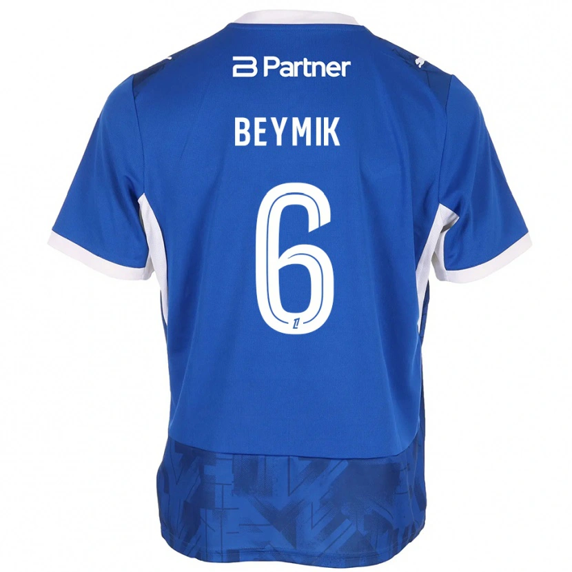 Danxen Kinder Adam Beymik #6 Mittelblau Weiß Heimtrikot Trikot 2026/27 T-Shirt