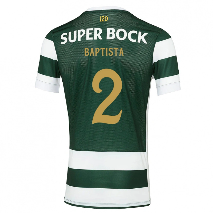 Danxen Kinder Martim Baptista #2 Dunkelschiefergrau Weiß Heimtrikot Trikot 2026/27 T-Shirt