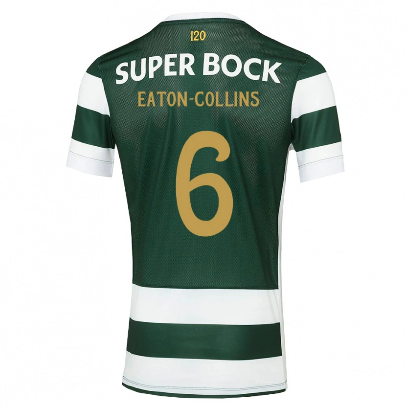 Danxen Kinder Georgia Eaton-Collins #6 Dunkelschiefergrau Weiß Heimtrikot Trikot 2026/27 T-Shirt