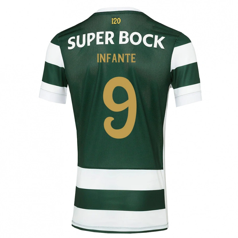 Danxen Kinder João Infante #9 Dunkelschiefergrau Weiß Heimtrikot Trikot 2026/27 T-Shirt