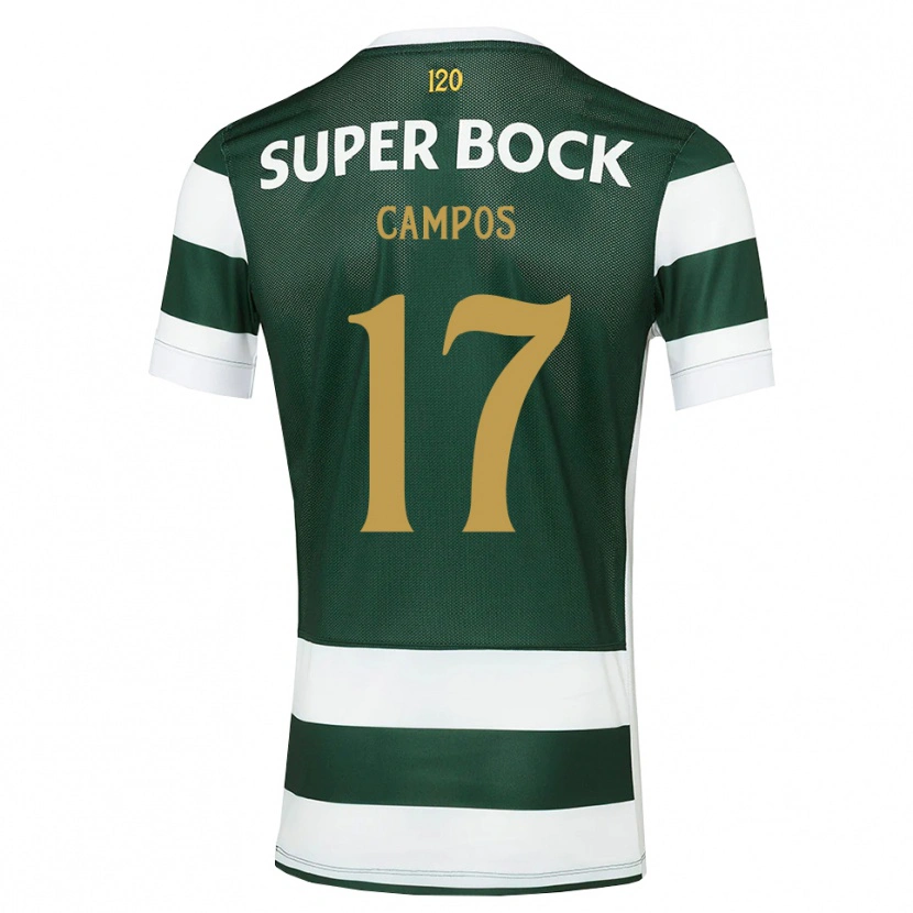 Danxen Kinder Tiago Campos #17 Dunkelschiefergrau Weiß Heimtrikot Trikot 2026/27 T-Shirt