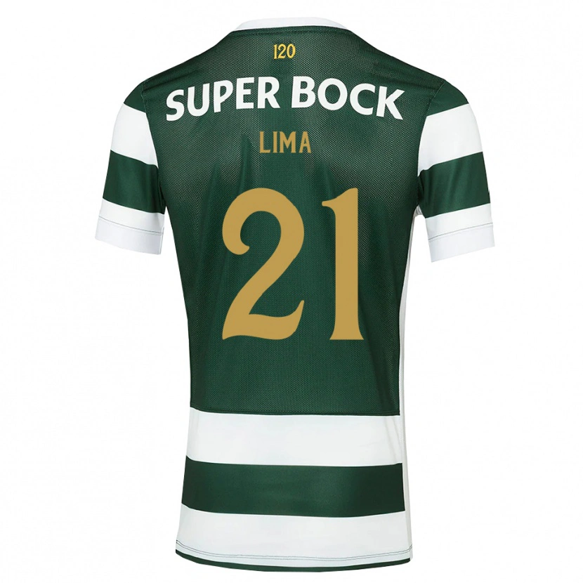 Danxen Kinder Pedro Lima #21 Dunkelschiefergrau Weiß Heimtrikot Trikot 2026/27 T-Shirt