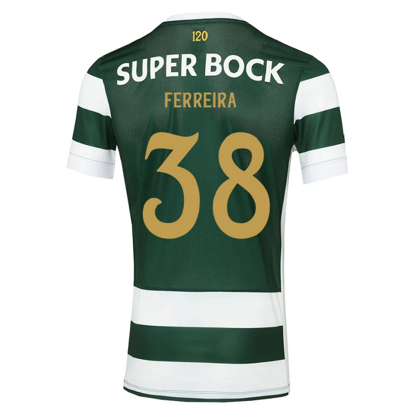 Danxen Kinder Marta Ferreira #38 Dunkelschiefergrau Weiß Heimtrikot Trikot 2026/27 T-Shirt