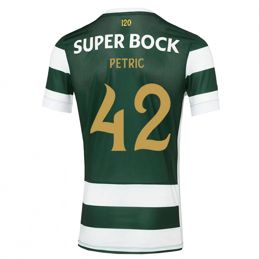 Danxen Kinder Luka Petric #42 Dunkelschiefergrau Weiß Heimtrikot Trikot 2026/27 T-Shirt