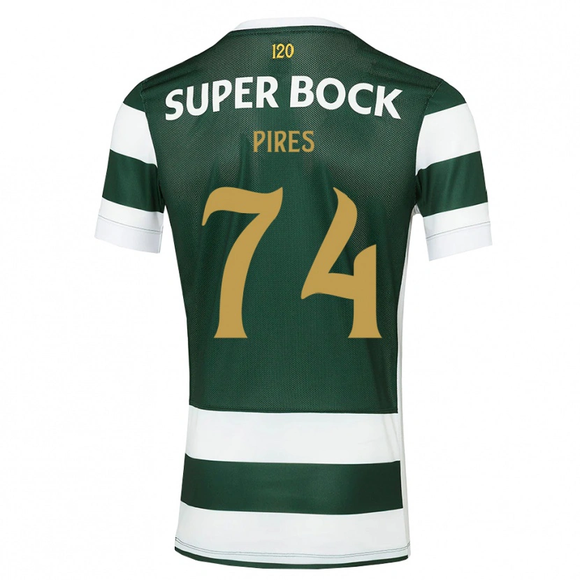 Danxen Kinder Guilherme Pires #74 Dunkelschiefergrau Weiß Heimtrikot Trikot 2026/27 T-Shirt