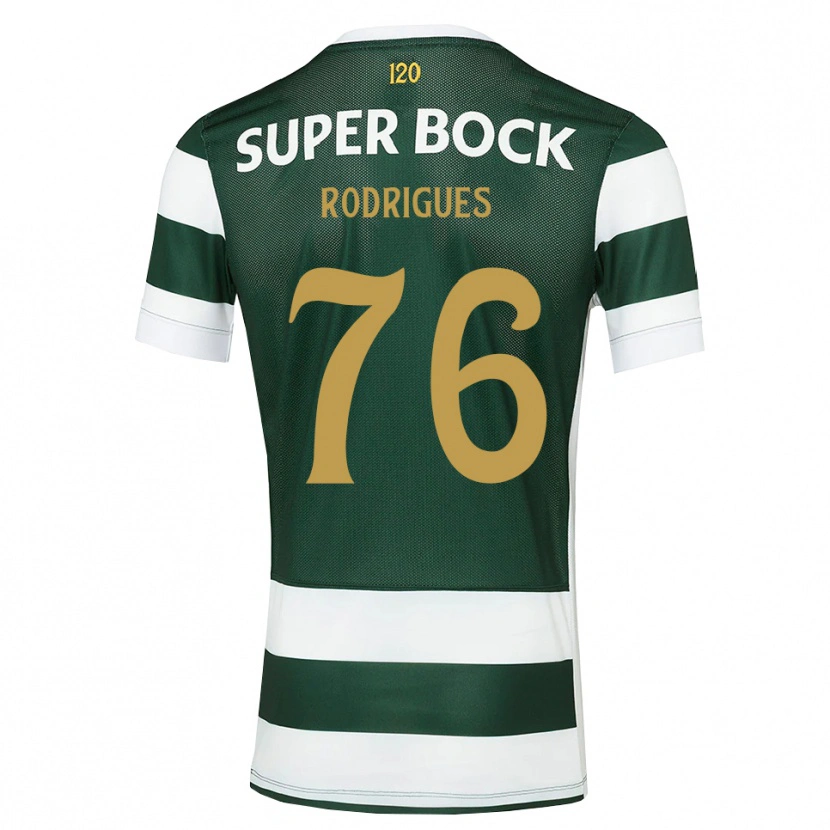 Danxen Kinder Rodrigo Rodrigues #76 Dunkelschiefergrau Weiß Heimtrikot Trikot 2026/27 T-Shirt