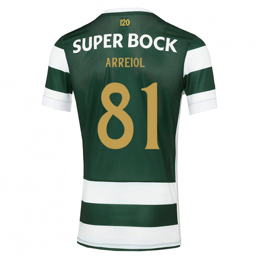 Danxen Kinder Henrique Arreiol #81 Dunkelschiefergrau Weiß Heimtrikot Trikot 2026/27 T-Shirt