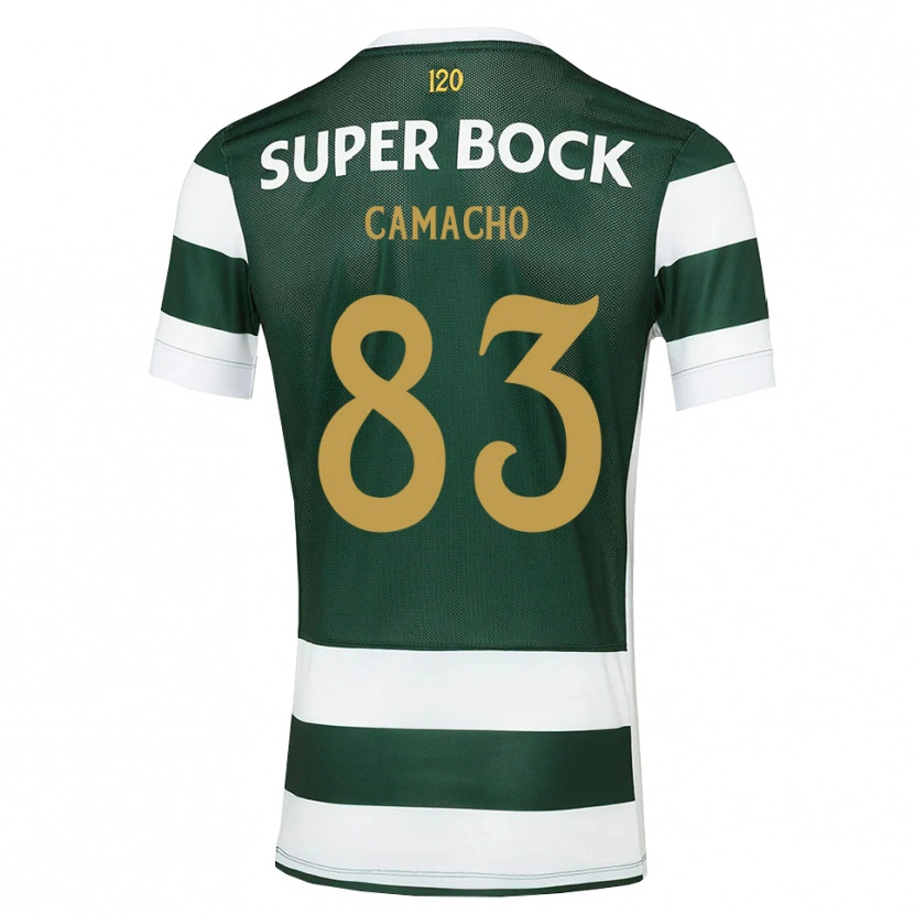 Danxen Kinder Rafael Camacho #83 Dunkelschiefergrau Weiß Heimtrikot Trikot 2026/27 T-Shirt