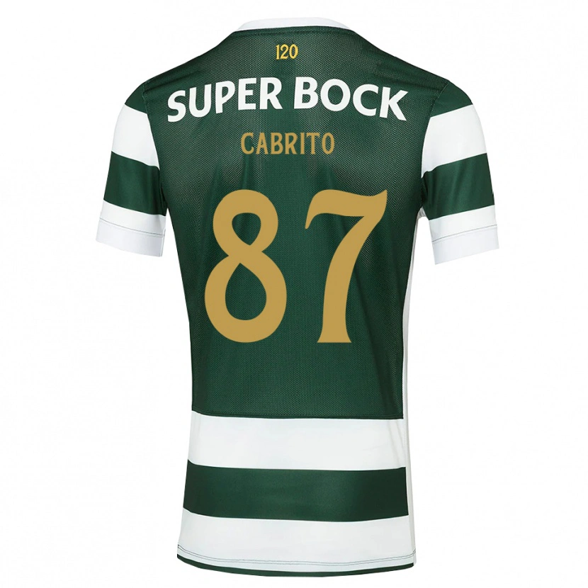 Danxen Kinder Rodrigo Cabrito #87 Dunkelschiefergrau Weiß Heimtrikot Trikot 2026/27 T-Shirt
