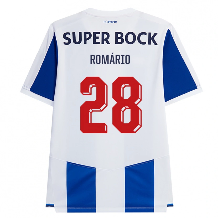 Danxen Kinder Romario Baro #28 Blau Weiß Rot Heimtrikot Trikot 2026/27 T-Shirt