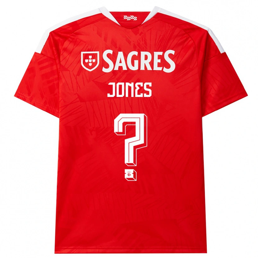 Danxen Kinder Jaylen Jones #0 Rot Weiß Gelb Heimtrikot Trikot 2026/27 T-Shirt