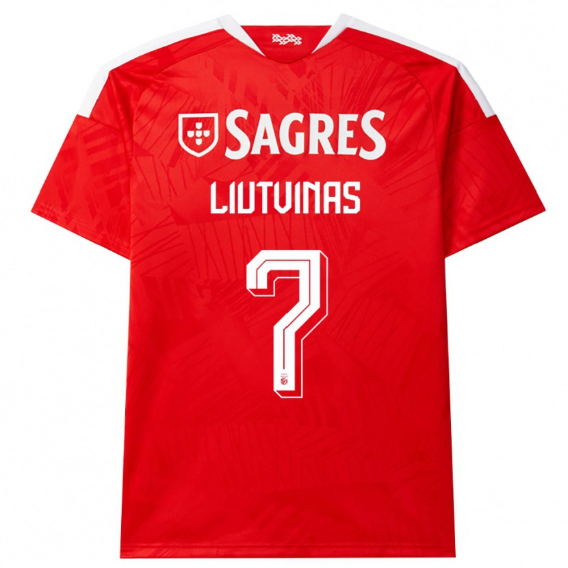 Danxen Kinder Kristupas Liutvinas #7 Rot Weiß Gelb Heimtrikot Trikot 2026/27 T-Shirt