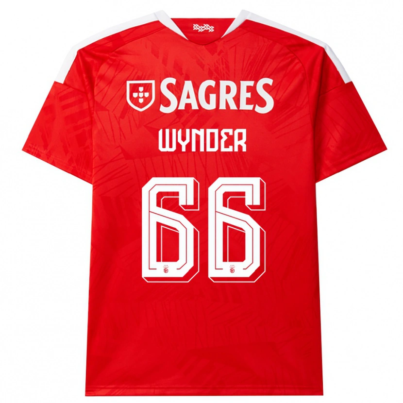Danxen Kinder Joshua Wynder #66 Rot Weiß Gelb Heimtrikot Trikot 2026/27 T-Shirt