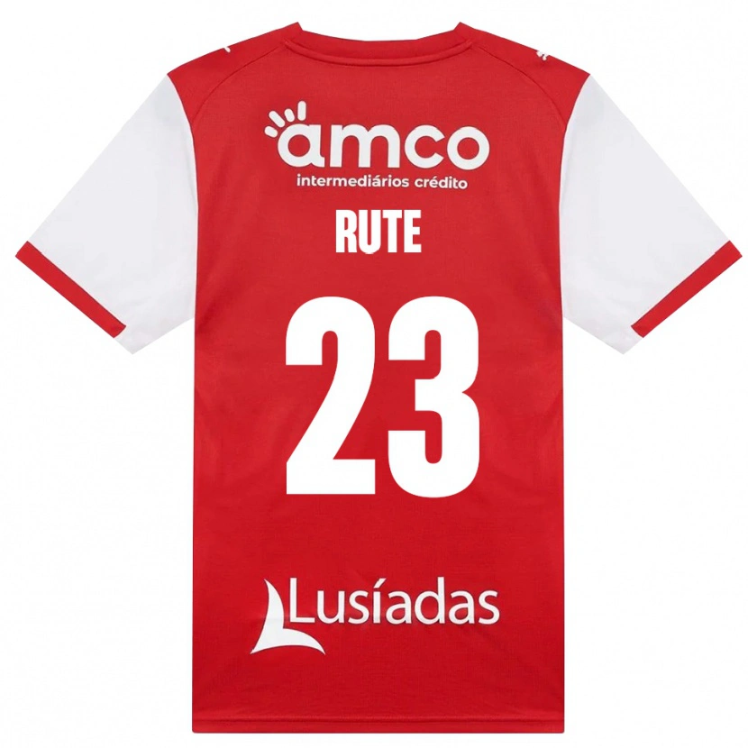 Danxen Kinder Ana Rute #23 Weiß Rot Schwarz Heimtrikot Trikot 2026/27 T-Shirt
