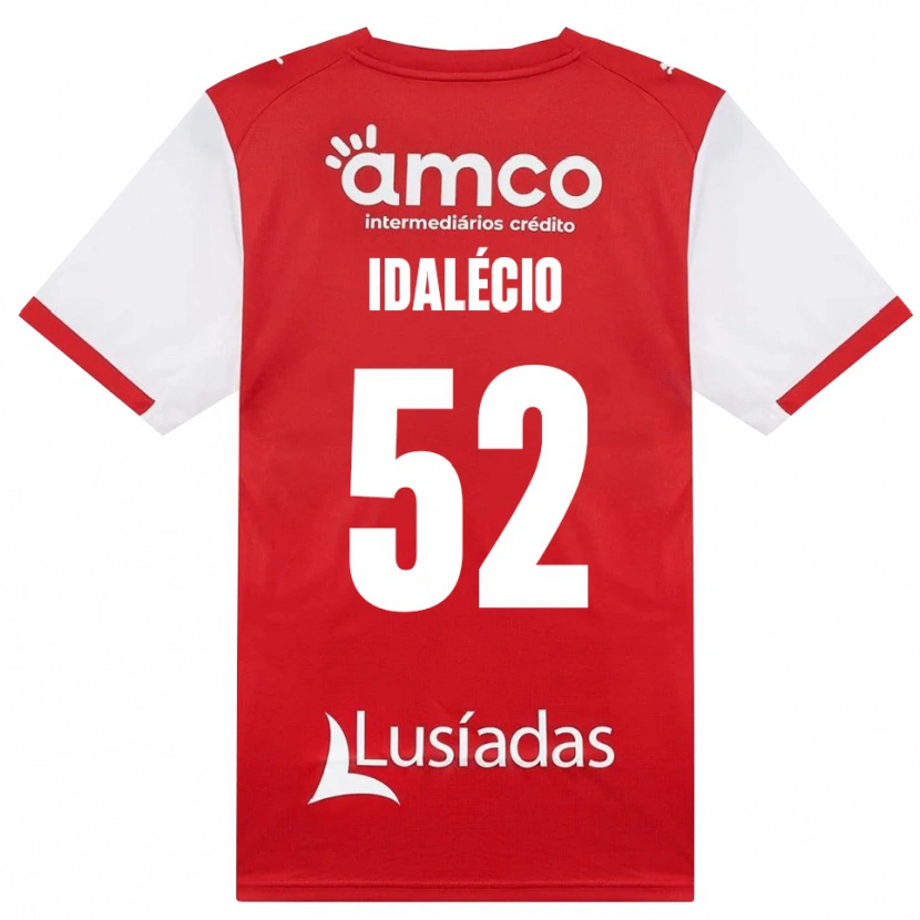 Danxen Kinder Idalécio #52 Weiß Rot Schwarz Heimtrikot Trikot 2026/27 T-Shirt
