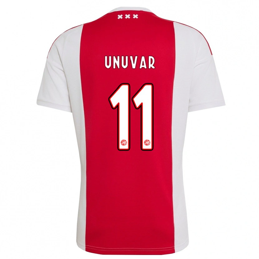 Danxen Kinder Naci Unuvar #11 Rot Weiß Gelb Heimtrikot Trikot 2026/27 T-Shirt