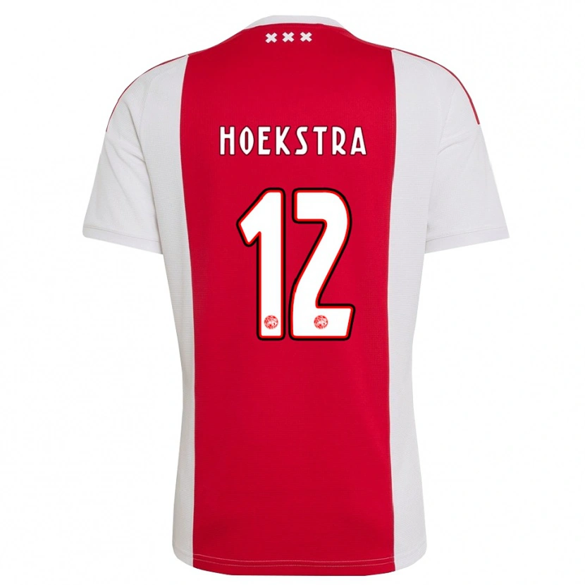 Danxen Kinder Isabelle Hoekstra #12 Rot Weiß Gelb Heimtrikot Trikot 2026/27 T-Shirt