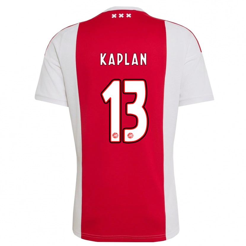Danxen Kinder Ahmetcan Kaplan #13 Rot Weiß Gelb Heimtrikot Trikot 2026/27 T-Shirt