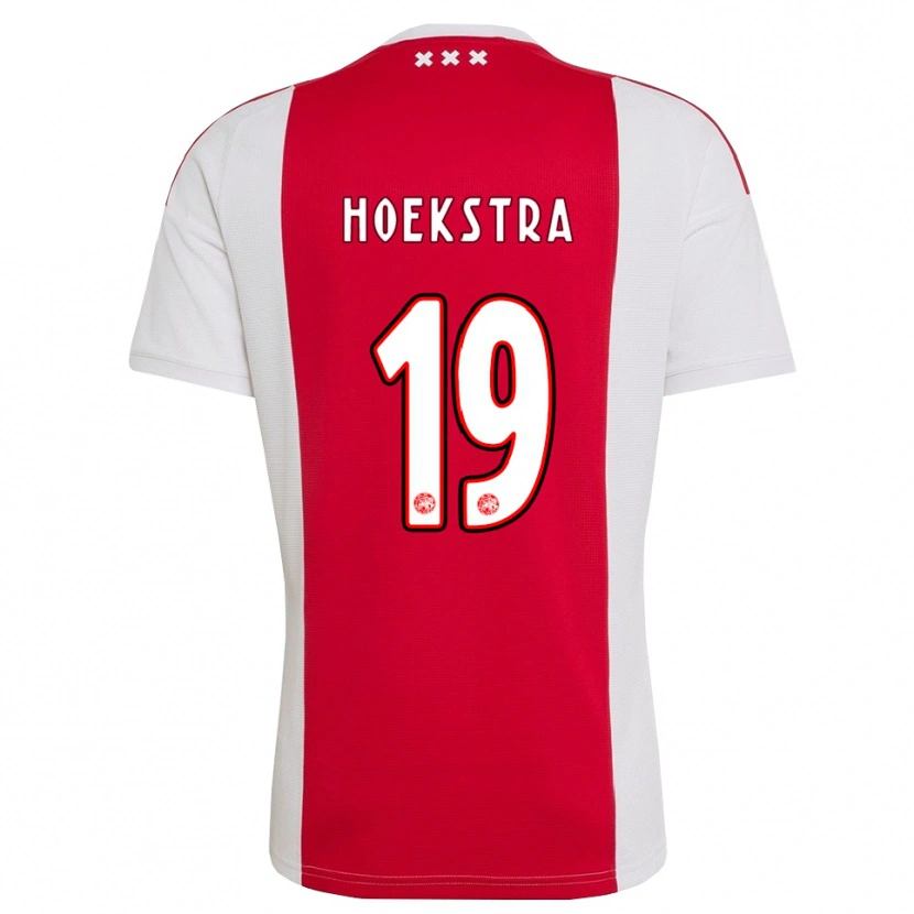 Danxen Kinder Tiny Hoekstra #19 Rot Weiß Gelb Heimtrikot Trikot 2026/27 T-Shirt