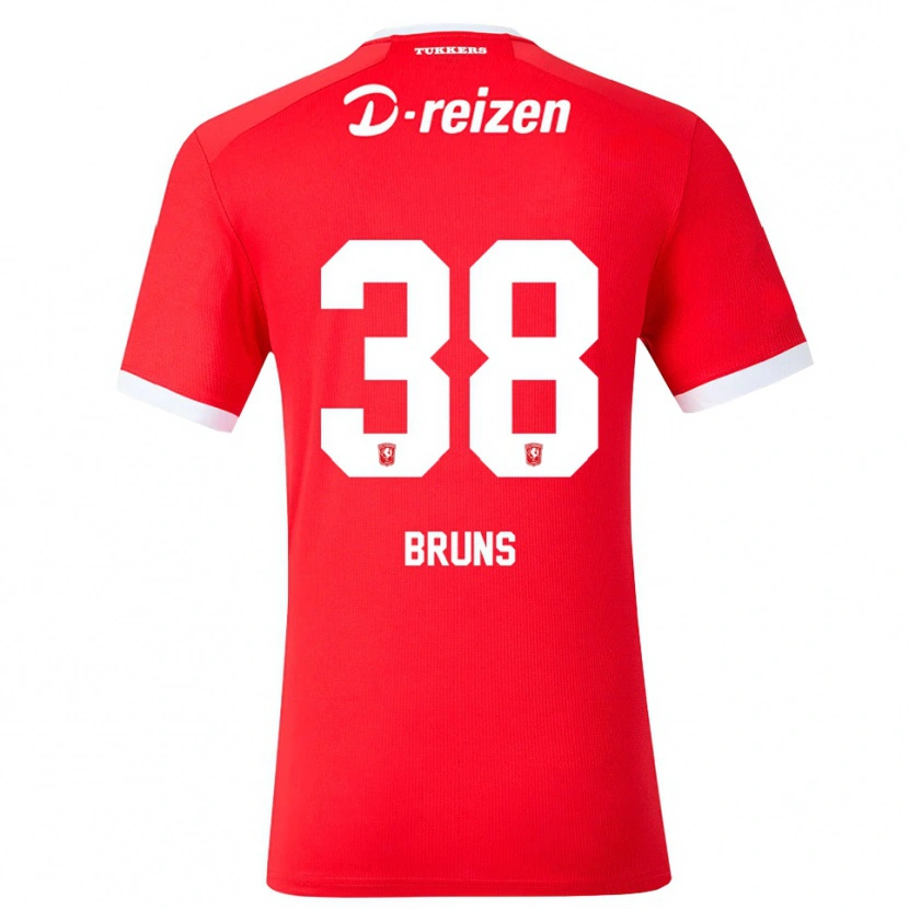 Danxen Kinder Max Bruns #38 Rot Weiß Heimtrikot Trikot 2026/27 T-Shirt