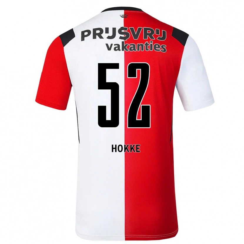 Danxen Kinder Milan Hokke #52 Rot Weiß Schwarz Heimtrikot Trikot 2026/27 T-Shirt