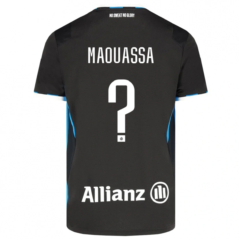 Danxen Kinder Faitout Maouassa #0 Schwarz Rot Blau Heimtrikot Trikot 2026/27 T-Shirt
