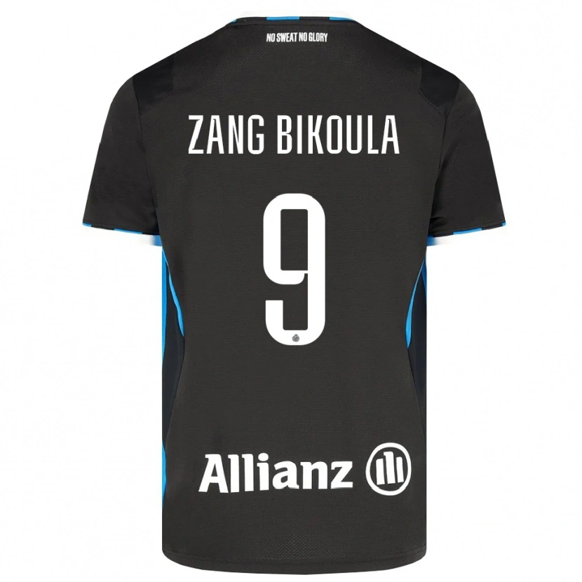 Danxen Kinder Véronique Zang Bikoula #9 Schwarz Rot Blau Heimtrikot Trikot 2026/27 T-Shirt